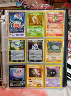 Pokemon Cards Binder Collection Lot 144✨ Vintage Wotc Holo Stamped 1st Edition++ - Image 1