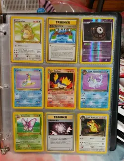 Pokemon Cards Binder Collection Lot 144✨ Vintage Wotc Holo Stamped 1st Edition++ - Image 2