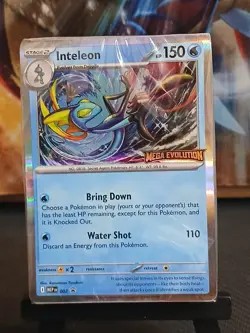 Inteleon Mega Evolution Stamped Build and Battle Promo Sealed 40 Card Deck - Image 2