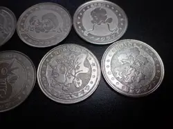 Pokemon Card Meiji Promo Battle Coin x7 Seadra Kingler etc #5483 - Image 3