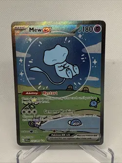 Pokemon - Bubble Mew EX 232/091 SIR Paldean Fates Grading Candidate Rare Card - Image 1