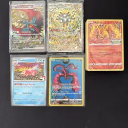 Pokemon Card Lot Roaring Moon 218 Sealed Promo Magneton 159 Moltres Swsh185 284 - Image 3
