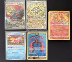 Pokemon Card Lot Roaring Moon 218 Sealed Promo Magneton 159 Moltres Swsh185 284 - Image 4