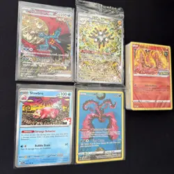 Pokemon Card Lot Roaring Moon 218 Sealed Promo Magneton 159 Moltres Swsh185 284 - Image 5