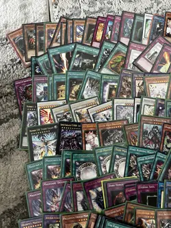 YUGIOH DARK MAGICIAN DECK- DRAGOON- Dark Magician Deck Build Lot Over 235 Cards - Image 2