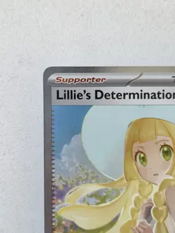 Lillie's Determination 184/132 Me01: Mega Evolution Holo Pokemon Tcg Card Clean - Image 4