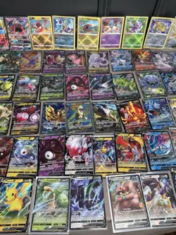 Pokemon Lot 57 Cards Sword & Shield V, EX, Radiant Mimikyu Charizard NM See Pics - Image 3