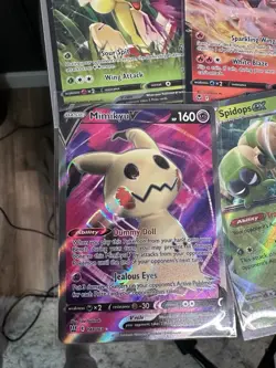 Pokemon Lot 57 Cards Sword & Shield V, EX, Radiant Mimikyu Charizard NM See Pics - Image 5