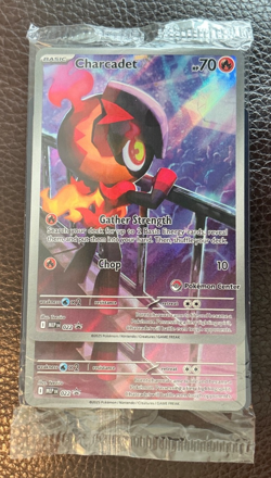 Charcadet 022 Pokemon Center Stamp ETB Exclusive Promo Cards **SEALED** - Image 1