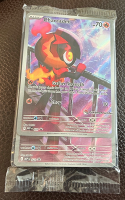 Charcadet 022 Pokemon Center Stamp ETB Exclusive Promo Cards **SEALED** - Image 3