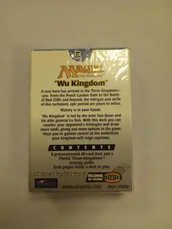 Portal Three Kingdoms Theme Deck Wu Kingdom (ENGLISH) SEALED NEW MAGIC ABUGames - Image 2
