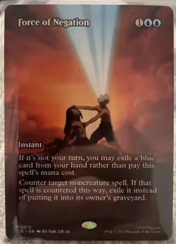 Force of Negation (Borderless) - [Avatar: The Last Airbender: Eternal-Legal] MTG - Image 1