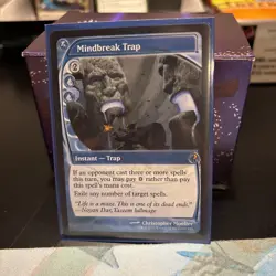 MTG x1 Mindbreak Trap (Future Sight) Mystery Booster 2 Regular NM - Image 1