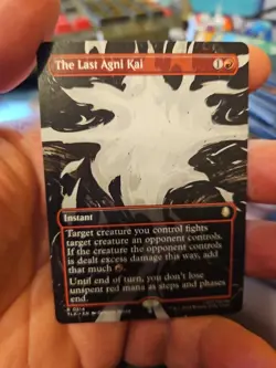 MTG - Avatar: The Last Airbender - The Last Agni Kai - Borderless - NM - NF - Image 1
