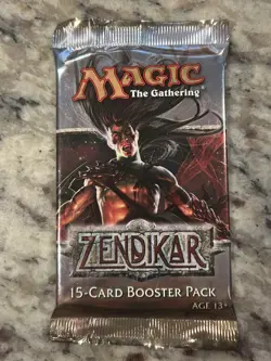 MTG: ZENDIKAR Factory Sealed Booster Pack from Box - Magic - English - Image 1