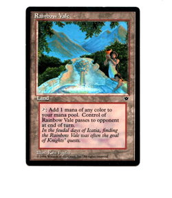 MTG Rainbow Vale SP Fallen Empires Magic the Gathering ~ Free Shipping ~ - Image 1