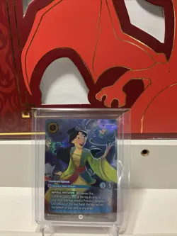 Lorcana - Mulan - Considerate Diplomat (Enchanted) 235/204 Fabled Holo - Image 3