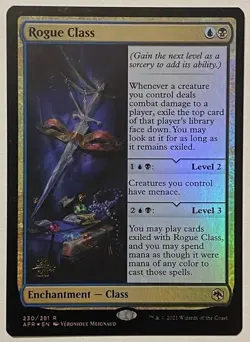 Rogue Class Foil Prerelease - Adventures in the Forgotten Realms MTG - Image 1