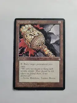 MTG - Despotic Scepter _ Ice Age Regular Rare - Image 1