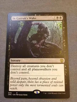 In Garruk's Wake Commander: Zendikar Rising Regular NM 045 - Image 1