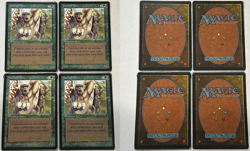 MTG Gold Signed Legends LEG Barbary Apes NM - MINT - Image 1