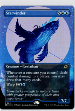 Starwinder () (Borderless) | Foil | Edge of Eternities | 291 MTG - Image 1