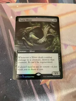MTG - TOXIN SLIVER - EXTENDED ART FOIL - SECRET LAIR - NM - Image 1
