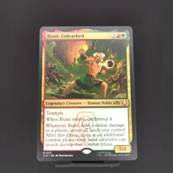 Bumi, Unleashed M0211 Regular Avatar: The Last Airbender Magic the Gathering NM - Image 1