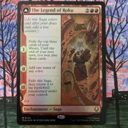 The Legend of Roku (FOIL) - MTG Avatar: The Last Airbender TLA - Image 1