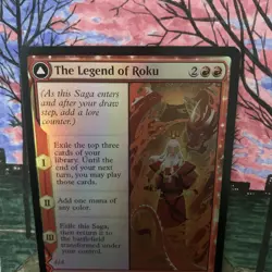 The Legend of Roku (FOIL) - MTG Avatar: The Last Airbender TLA - Image 2