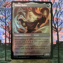 The Legend of Roku (FOIL) - MTG Avatar: The Last Airbender TLA - Image 4