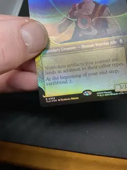 Toph, the First Metalbender (Showcase) Avatar: The Last Airbender Foil 0353 - Image 5