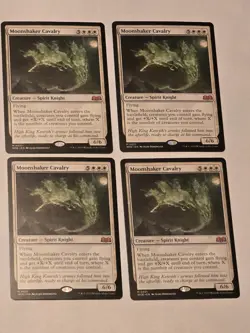 4x Moonshaker Cavalry - Wilds of Eldraine - Near Mint - MTG - Image 1