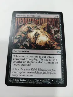 Blowfly Infestation Shadowmoor MtG NM - Image 1