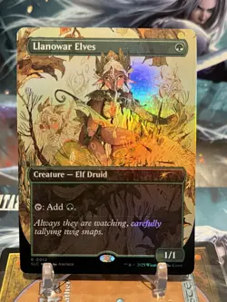 MTG | Llanowar Elves [Secret Lair Encyclopedia] ✨FOIL✨ - Image 1