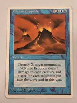 Volcanic Eruption - Fourth Edition Core Set Magic the Gathering MTG Nice! - Image 1