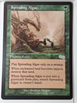 Spreading Algae - Urza's Saga - Magic the Gathering MTG Nice! - Image 1