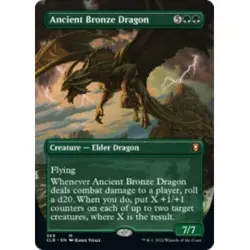 Ancient Bronze Dragon (borderless) Commander Legends: Battle For Baldur's Gate - Image 1
