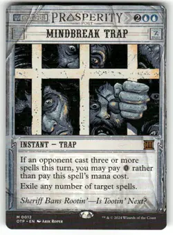 MTG Mindbreak Trap Outlaws of Thunder Junction: Breaking News Regular - Image 1