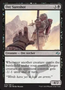 Orc Sureshot - Foil - Fate Reforged #078/185 MTG Magic The Gathering - Image 1