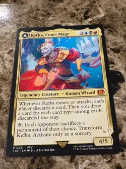 KEFKA, COURT MAGE Magic MTG Final Fantasy - Image 1