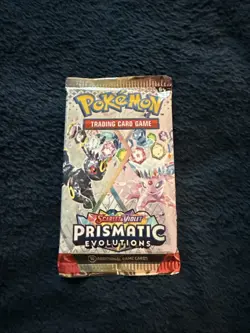Pokemon Prismatic Evolutions Booster Pack Brand New *SEALED* - Image 1