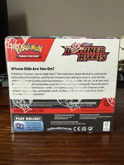 Pokemon TCG Destined Rivals Booster Box - Factory Sealed (36 Packs) - Image 2