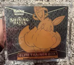 SHINING FATES ETB ELITE TRAINER BOX SEALED NEW 2021 POKEMON SWORD & SHIELD PROMO - Image 1