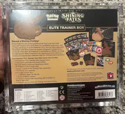 SHINING FATES ETB ELITE TRAINER BOX SEALED NEW 2021 POKEMON SWORD & SHIELD PROMO - Image 2