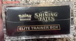 SHINING FATES ETB ELITE TRAINER BOX SEALED NEW 2021 POKEMON SWORD & SHIELD PROMO - Image 4