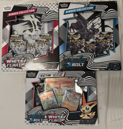 Pokemon Victini Collection Box and 2 Binder Sets Black & White Flare New - Image 2