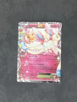 Sylveon EX Pokemon TCG Generations Radiant Collection RC21/RC32 Ultra Rare LP - Image 2