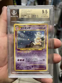 Vintage Pokemon Japanese Neo Slowking #199 Holo BGS Mint 9.5 Gem Mint Rare - Image 1
