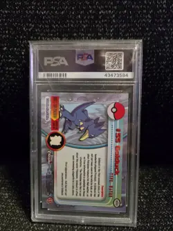 PSA 10 2000 Pokemon Game Topps Chrome Golduck TV Rare Base Set Series 1 GEM MINT - Image 2